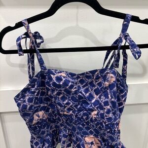 Ulla Johnson Byrdie Tie Dye Crop